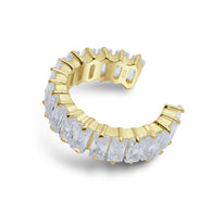 Baguette CZ Eternity Ear Cuff EC-1387