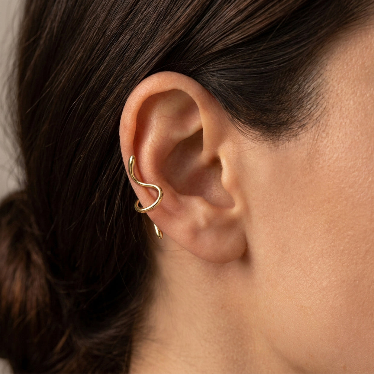 Coiled Snake Ear Cuff EC-1395