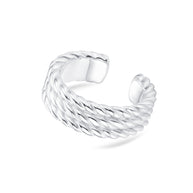 Triple Rope Twist Ear Cuff EC-1404