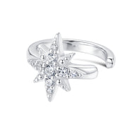North Star Pavé CZ Ear Cuff EC-1405