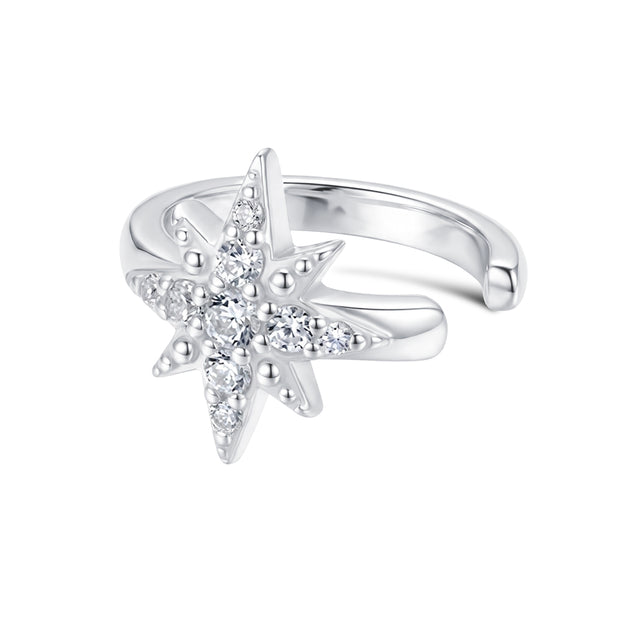 North Star Pavé CZ Ear Cuff EC-1405