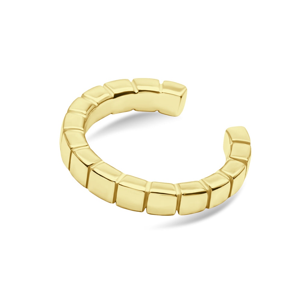 Cube Link Ear Cuff EC-1406
