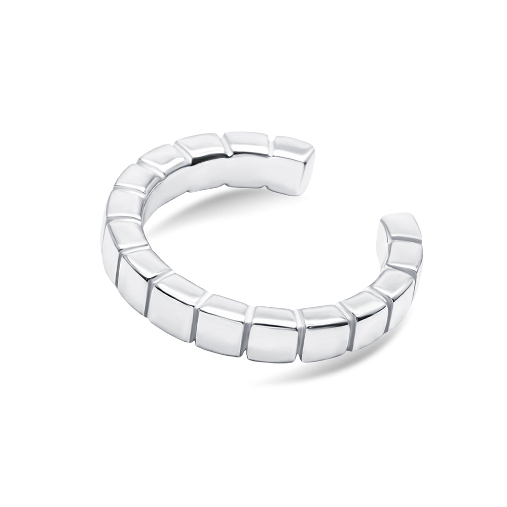 Cube Link Ear Cuff EC-1406