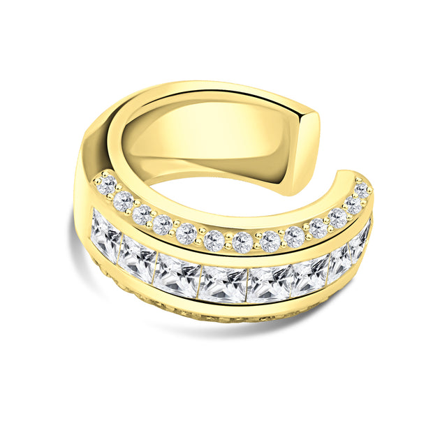 Double Row CZ Ear Cuff EC-1460