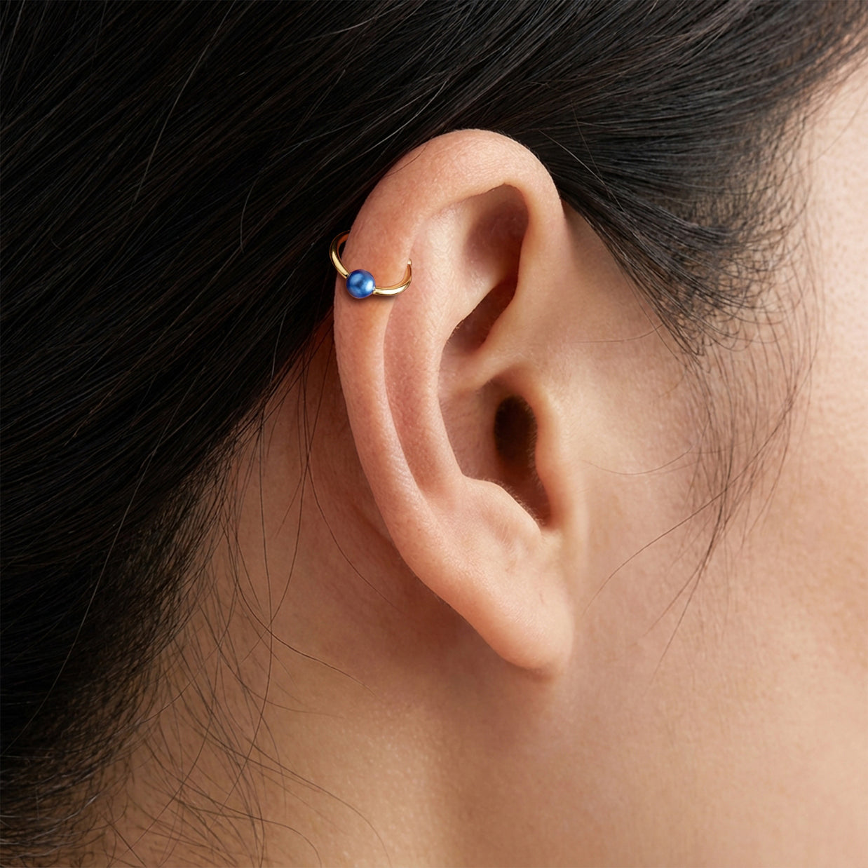 Color Ball Ear Cuff EC-403