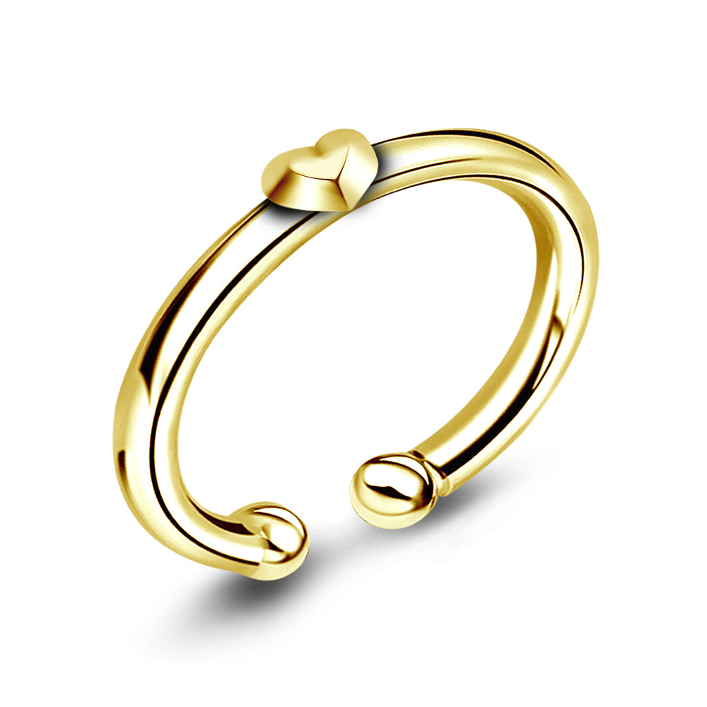 Minimal Heart Ear Cuff EC-414