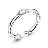 Minimal Heart Ear Cuff EC-414