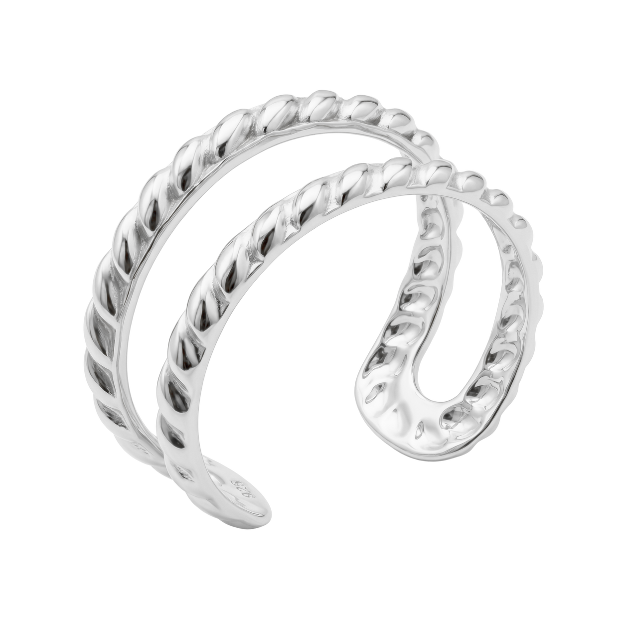 Triple Band Rope Ear Cuff EC-735