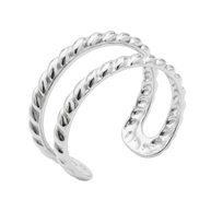 Triple Band Rope Ear Cuff EC-735