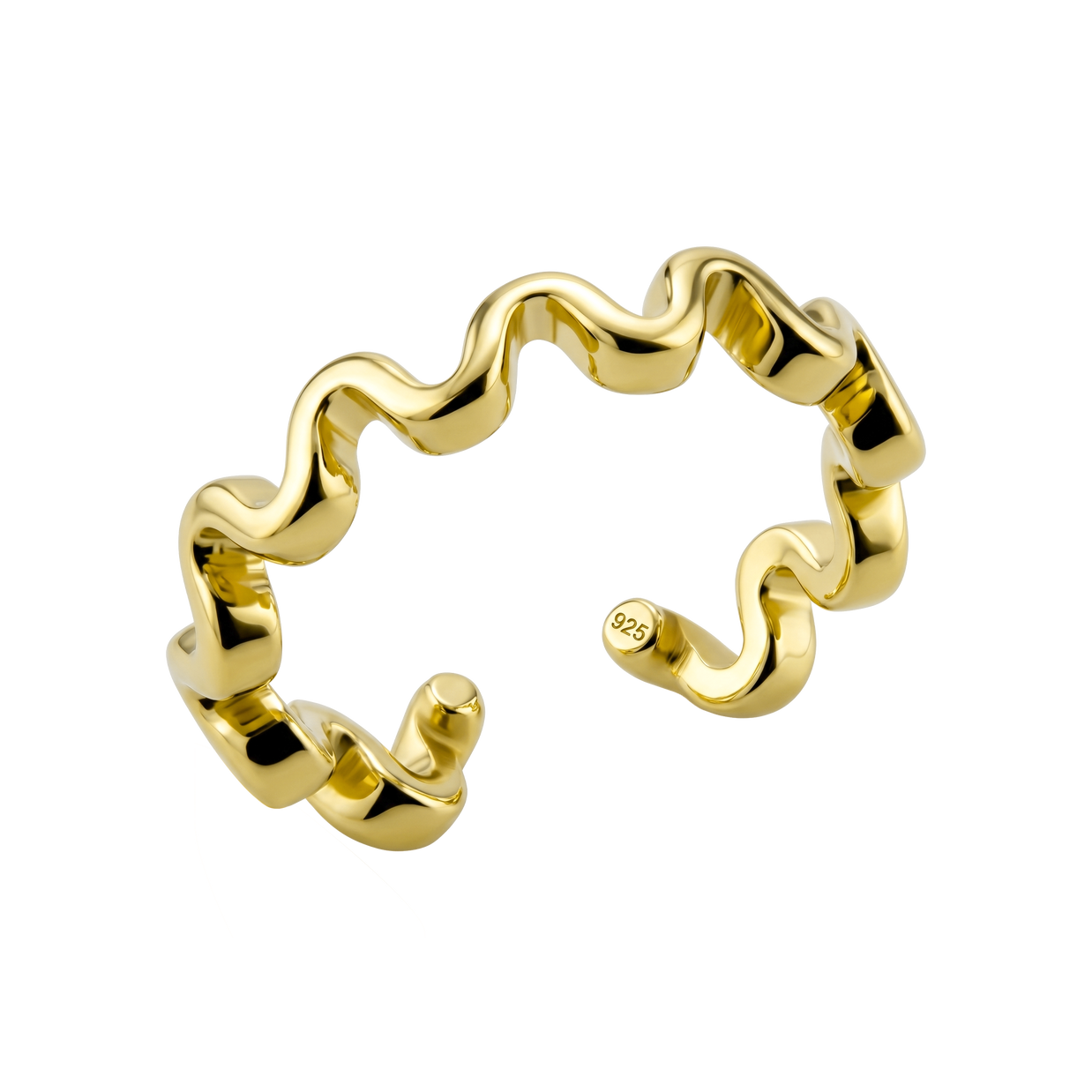 Wave Ripple Ear Cuff EC-766