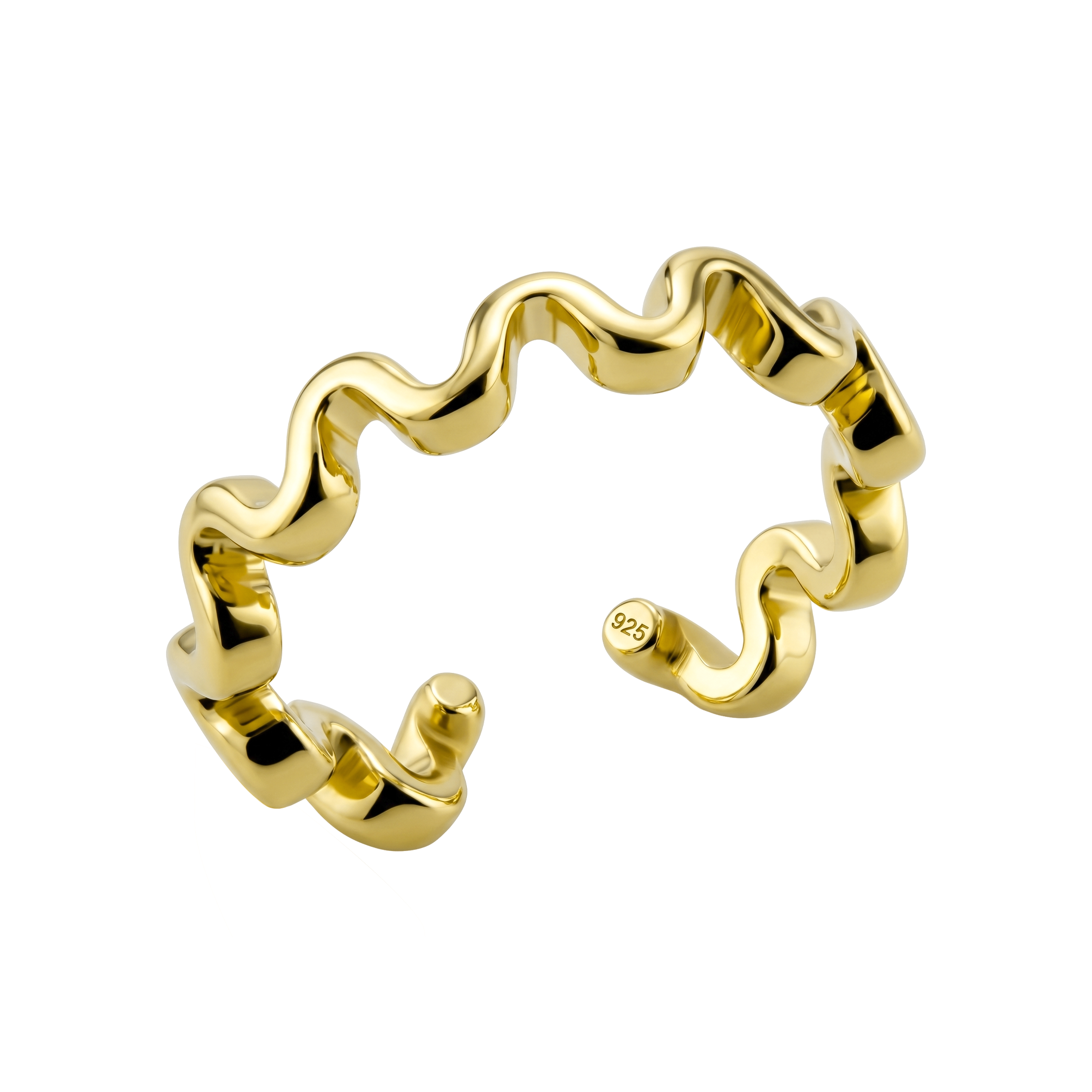 Wave Ripple Ear Cuff EC-766