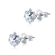 Classic CZ Stud Earrings ECS-01-6