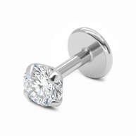 Prong-Set CZ Ear Piercing EFB-2142