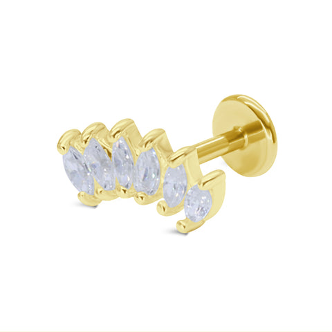 Twinkle Line Helix Ear Piercing EFB-2446