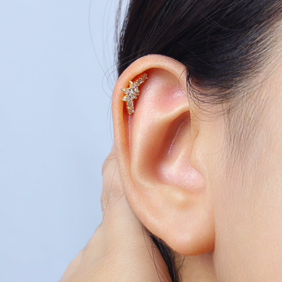 Marquise CZ Cartilage Ear Piercing EFB-2959
