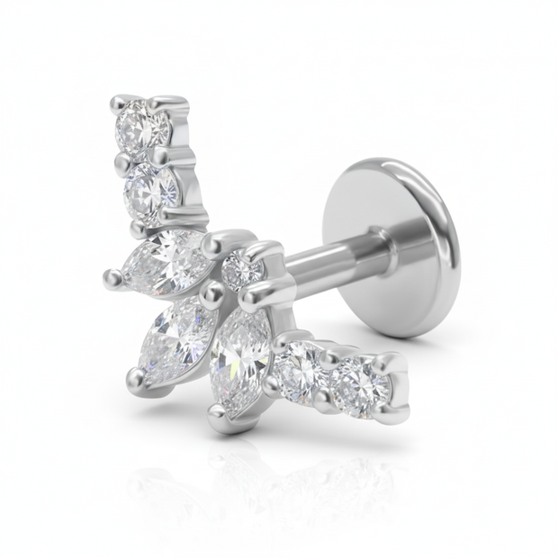Marquise CZ Cartilage Ear Piercing EFB-2959