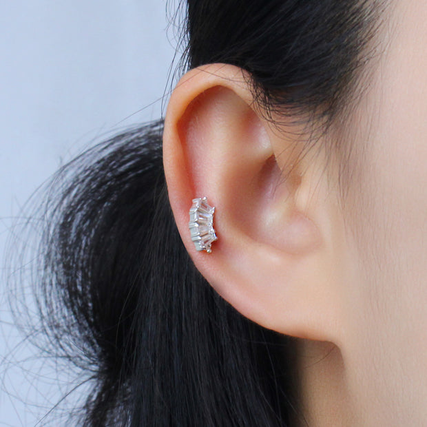 Baguette Crystal Helix Ear EFB-2979