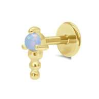 Opal Beaded Drop Ear Piercing EFB-3208