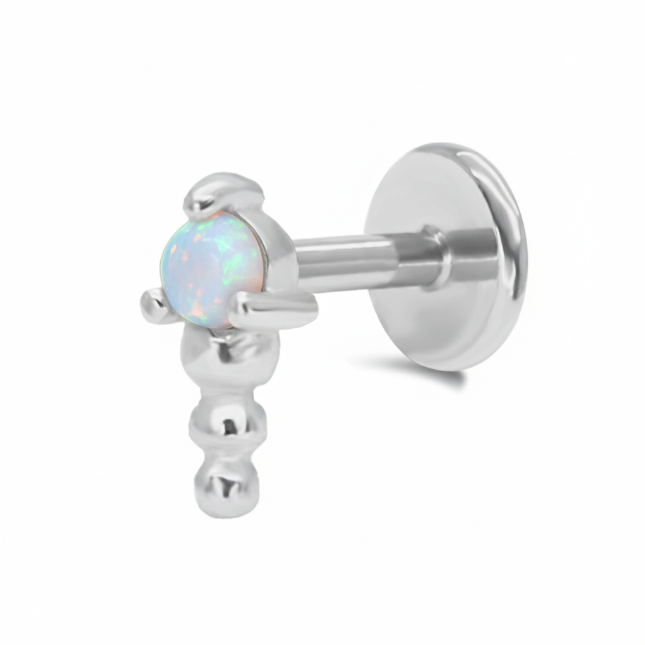 Opal Beaded Drop Ear Piercing EFB-3208