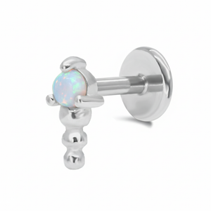 Opal Beaded Drop Ear Piercing EFB-3208