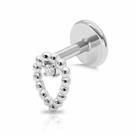 Teardrop CZ Cartilage Ear Piercing EFB-3209