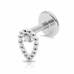 Teardrop CZ Cartilage Ear Piercing EFB-3209