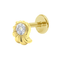 Blooming Radiance Flower Ear Piercing EFB-3695