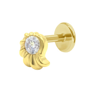 Blooming Radiance Flower Ear Piercing EFB-3695