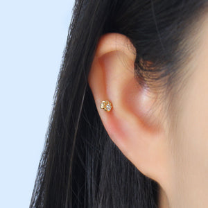 Blooming Radiance Flower Ear Piercing EFB-3695