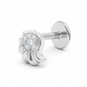 Blooming Radiance Flower Ear Piercing EFB-3695