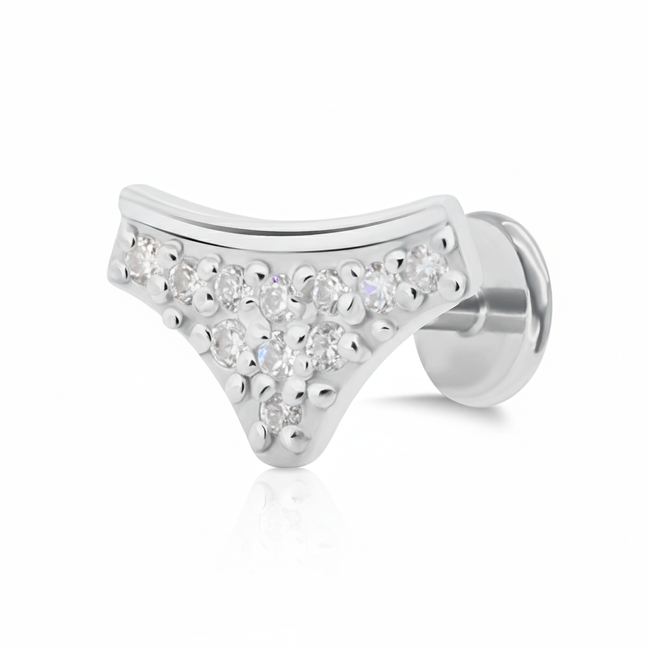 Celestial Chevron PavÃ© Helix Ear EFB-3698