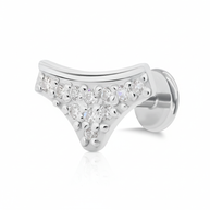 Celestial Chevron PavÃ© Helix Ear EFB-3698