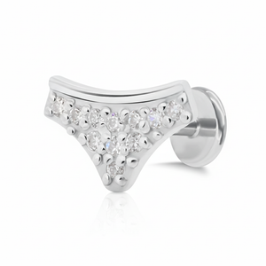 Celestial Chevron PavÃ© Helix Ear EFB-3698