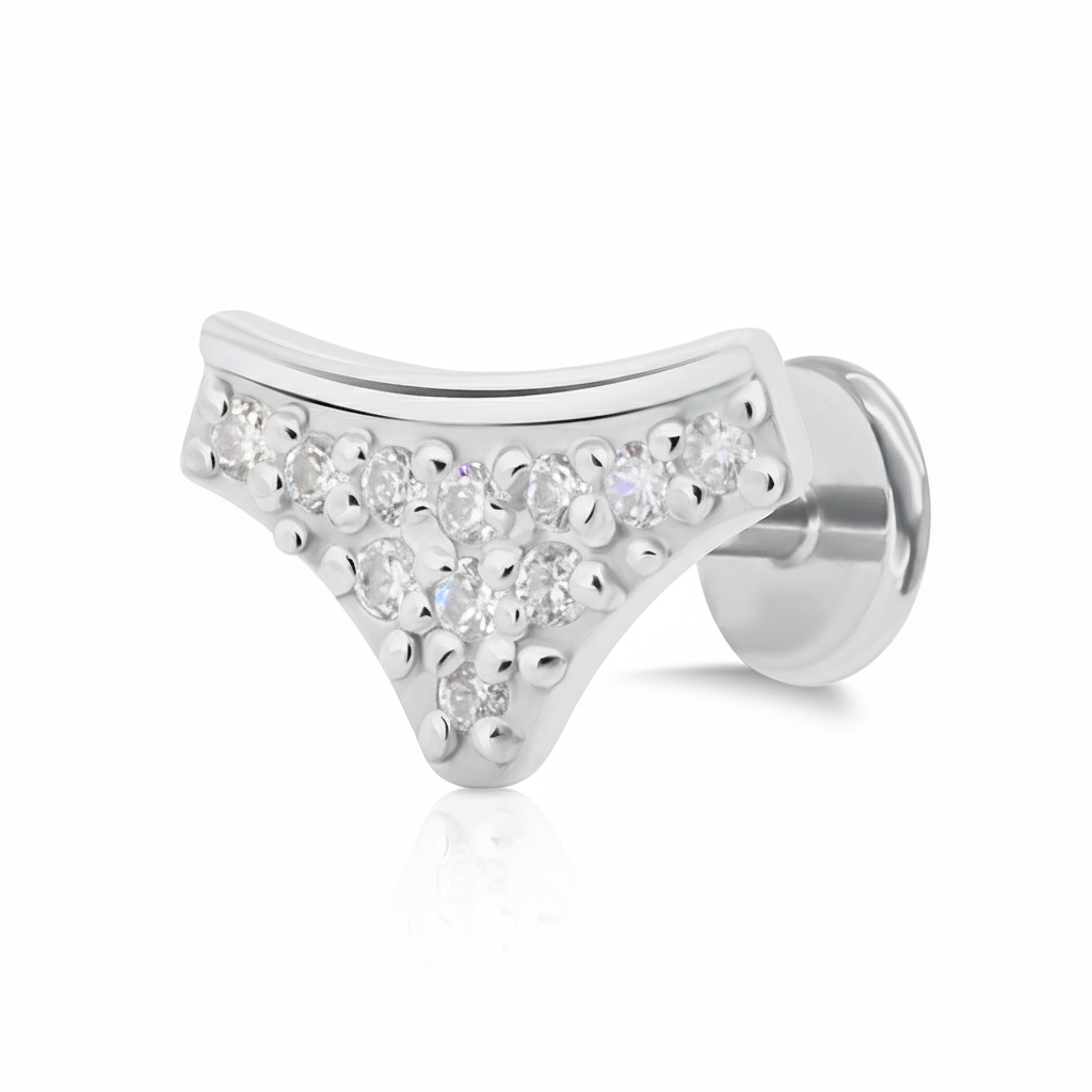 Celestial Chevron PavÃ© Helix Ear EFB-3698