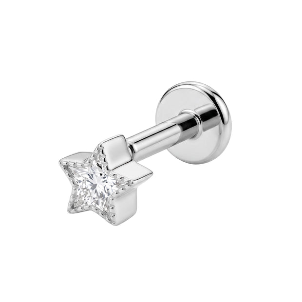 Little Star Flat Back Piercing EFB-3744