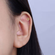 Sweet Circle Flat Back Piercing EFB-4003