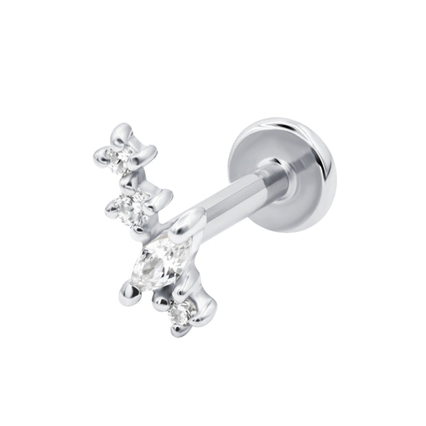 Crystal Constellation Flat Back Piercing EFB-4032