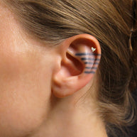 Shiny Butterfly Flat Back Piercing EFB-4036