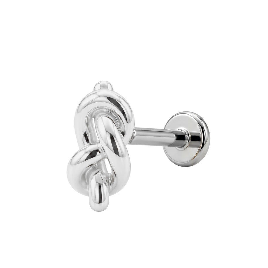 Knot Flat Back Piercing EFB-4043