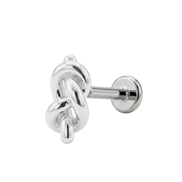 Knot Flat Back Piercing EFB-4043
