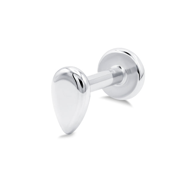 Simple Drop Flat Back Piercing EFB-4074