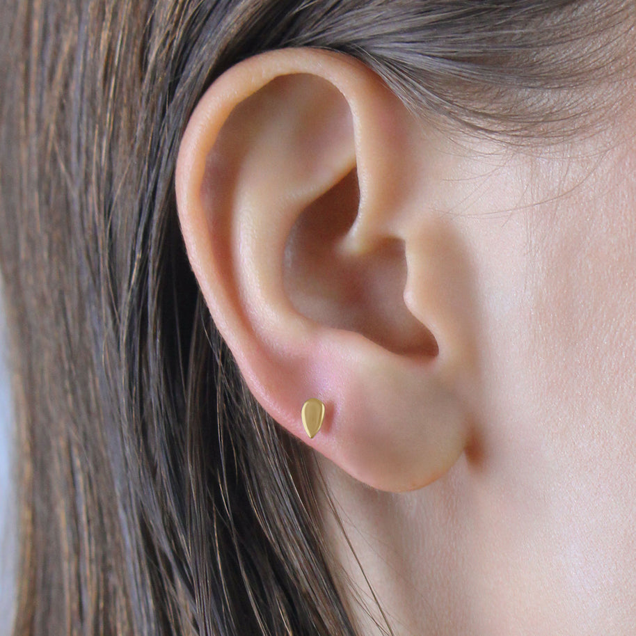 Simple Drop Flat Back Piercing EFB-4074