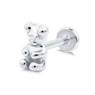 Mini Bear Flat Back Piercing EFB-4080