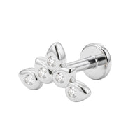 Unique Style Flat Back Piercing EFB-4110