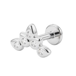 Unique Style Flat Back Piercing EFB-4110