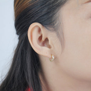 Luminous Marquise Huggie Hoop HO-1606