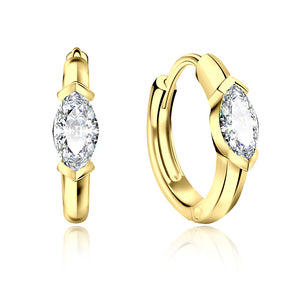 Luminous Marquise Huggie Hoop HO-1606