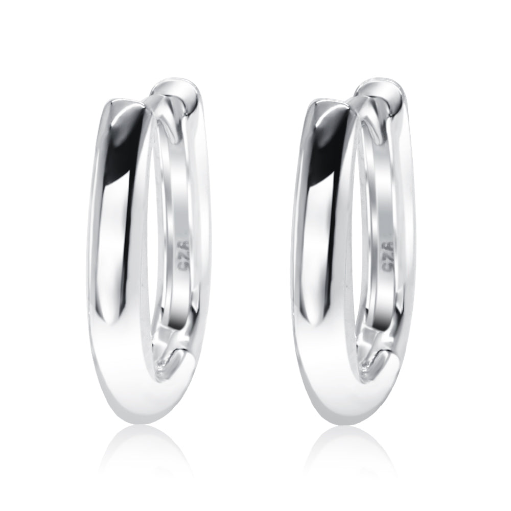 Bold Dome Huggie Hoop HO-1692