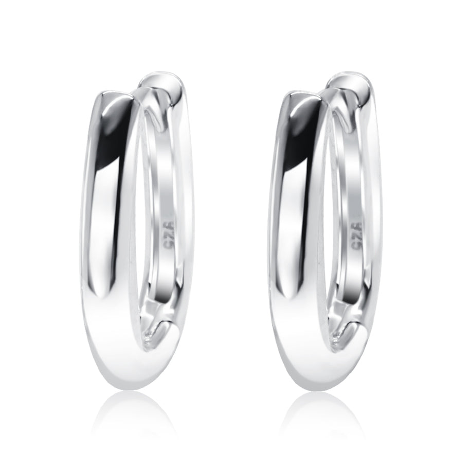 Bold Dome Huggie Hoop HO-1692