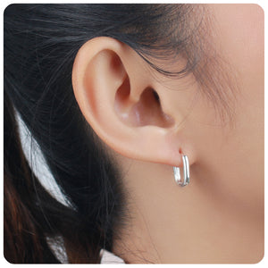 Bold Dome Huggie Hoop HO-1692